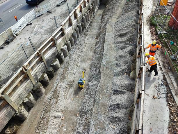Équipe GS BTP sur un chantier de construction